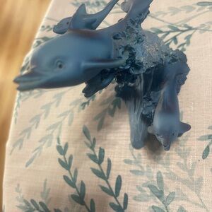 Blue Dolphin Figurine